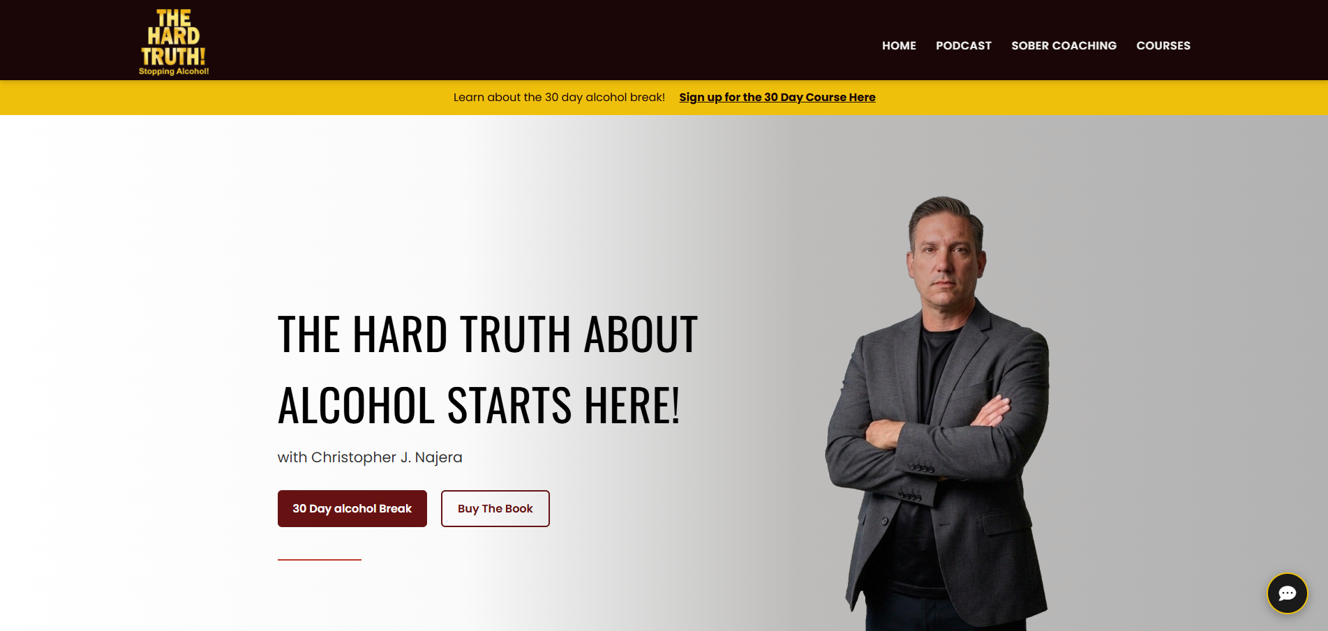 The Hard Truth Website Design